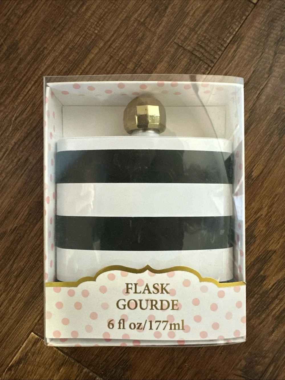 Striped Black & White Party Wine Reusable Bottle Tote Bags & Flasks– Set of 7